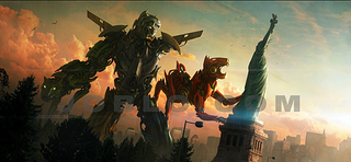 Illustration for article titled Form blazing sword! Awesome new Voltron concept art gives us hope for mega-feline mayhem
